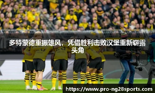 多特蒙德重振雄风，凭借胜利击败汉堡重新崭露头角